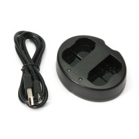 Зарядное устройство PowerPlant Dual Canon LP-E10 для двух аккумуляторов